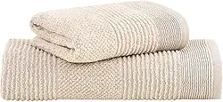 Jogo de Toalhas Buddemeyer Maya Extra Soft Banho Bege 2 peças