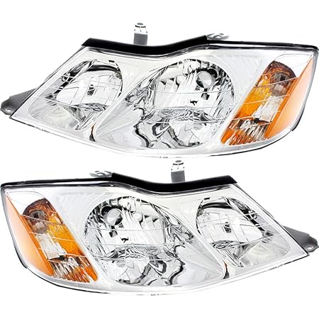 Amazon.com: For Toyota Avalon Headlights Lamps Set 2000 2001 2002 2003 ...