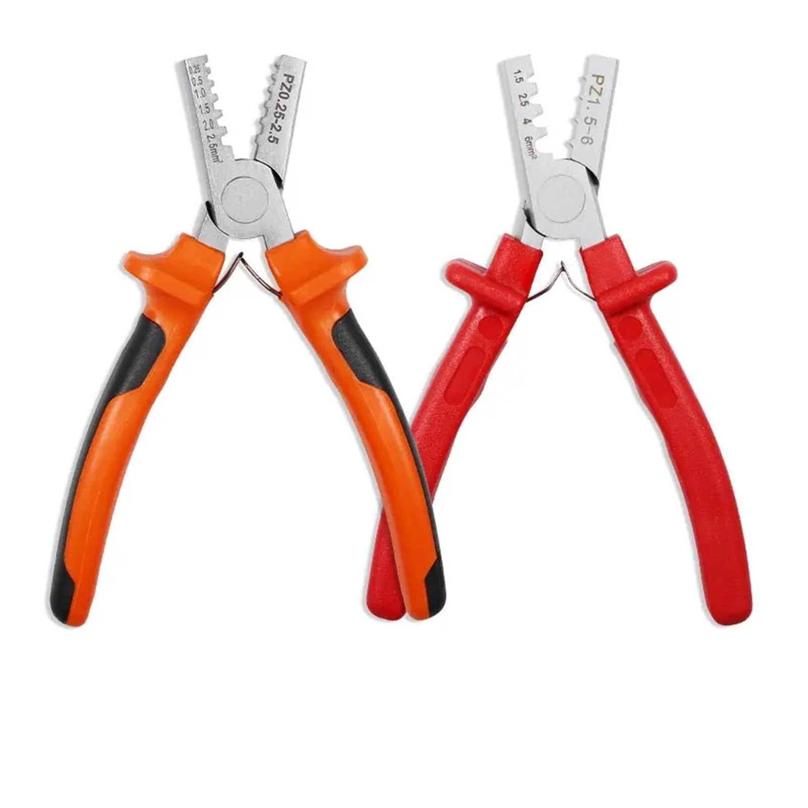 HSC8 6-4 0.25-10mm2 6-6 A .25-6mm2 Pliers Tube Awge Needles Terminals Tools(PZ1.5-6)