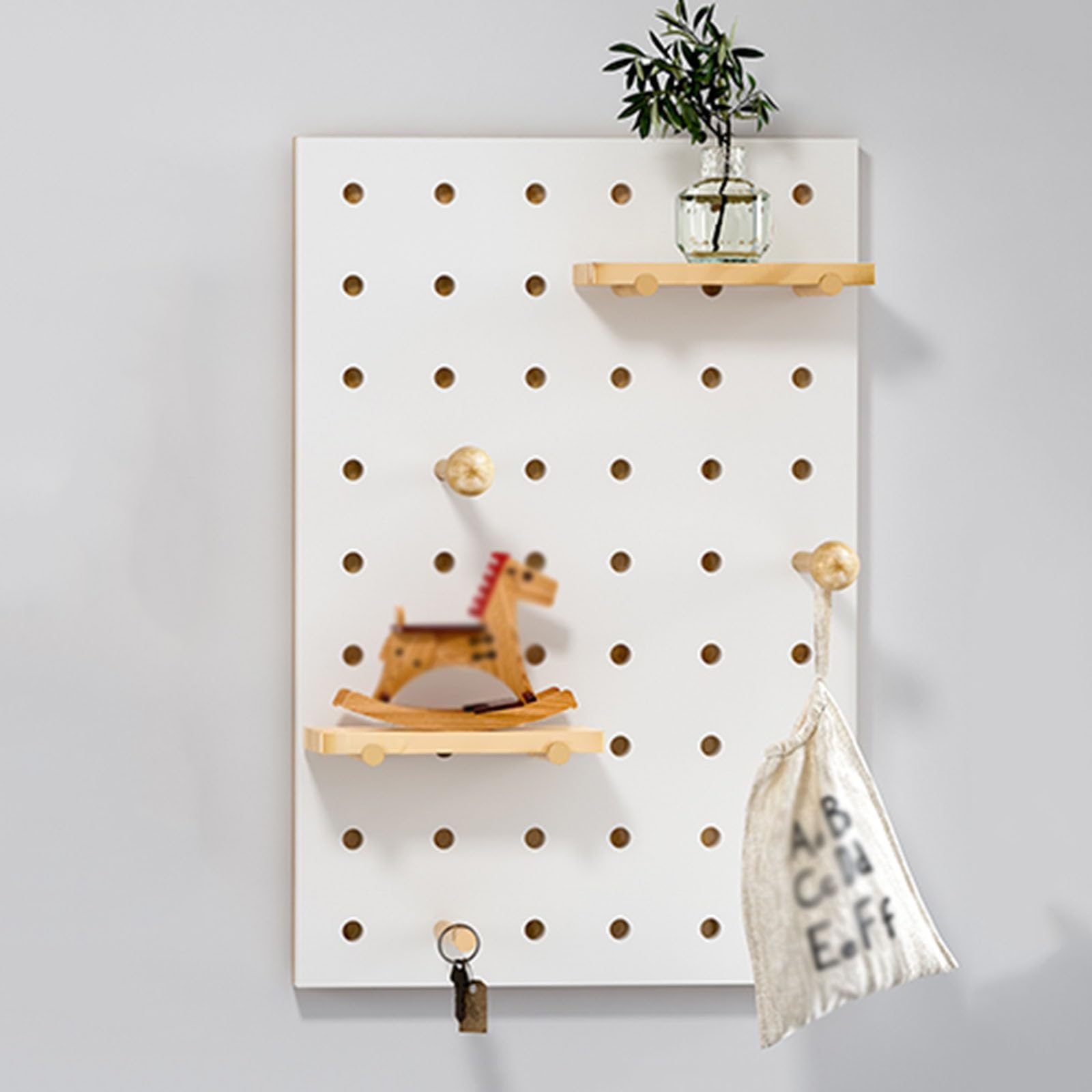 Tapa Contador Panel de cubierta de medidor eléctrico Ocultar pinturas, cubierta de caja de medidor Perchero Montaje en pared Caja eléctrica Caja de distribución Percha de madera maciza para sala de es