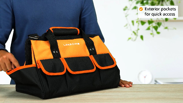 Lawazim Pro7 Hand Tools Organizer Bag - Portable Tool Storage Bag