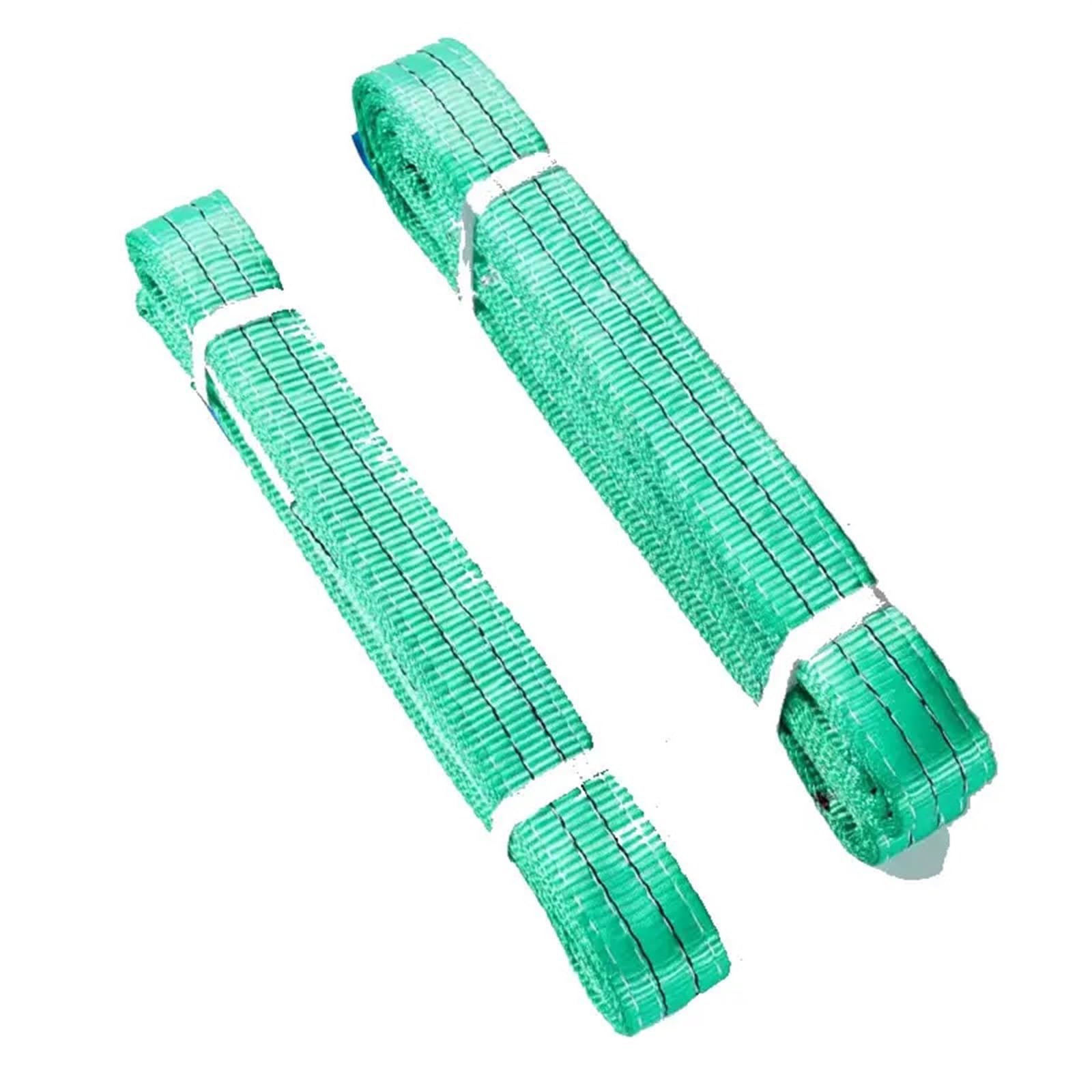 Hebeband 2 Tonnen 1 Meter Flachgurt für schwere Hebe- und Lastentransporte,1 Meter