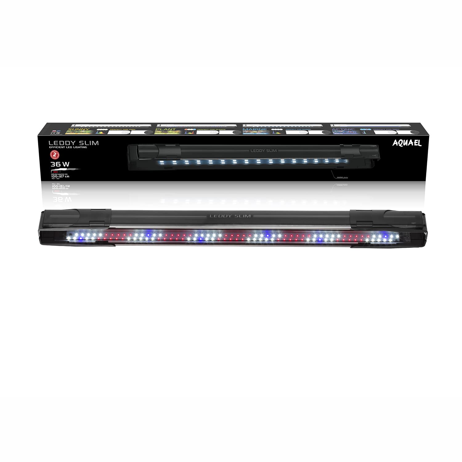 Aquael Leddy Slim 36 W Plant SCHWRZ 2.0