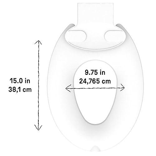 Vista 6 de Ingenuity: ity by Ingenuity Flip & Sit Potty Seat (White) – Easy to Set Up & Remove Potty Training Seat That Attaches to Adult Toilet Seat Asiento