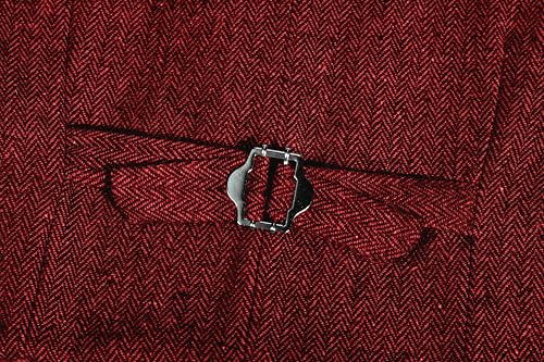 Image of Boys Retro Tweed Vest for Kids Classic Casual Waistcoat