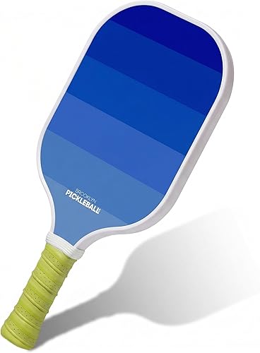 Vista 10 de Brooklyn Pickleball Co. – Carbon Fiber Pickleball Paddles – USAPA Approved, Honeycomb Core, Cushioned Grip, Lightweight Design – Single Paddles &