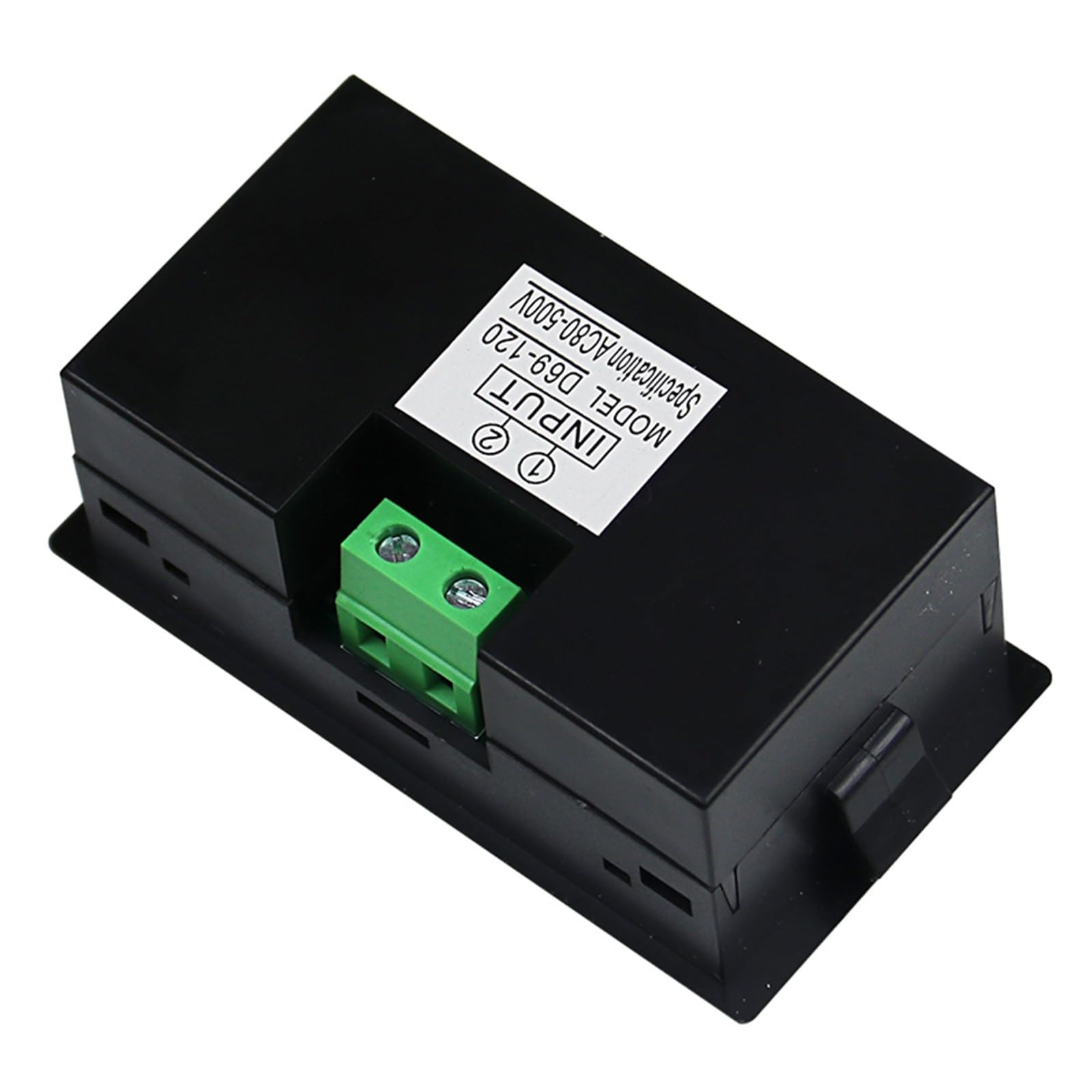 AC80-500V Affichage LCD voltmètre numérique 79 * 43 * 31mm AC Panneau mètre voltmètre D69-120 1 pièces