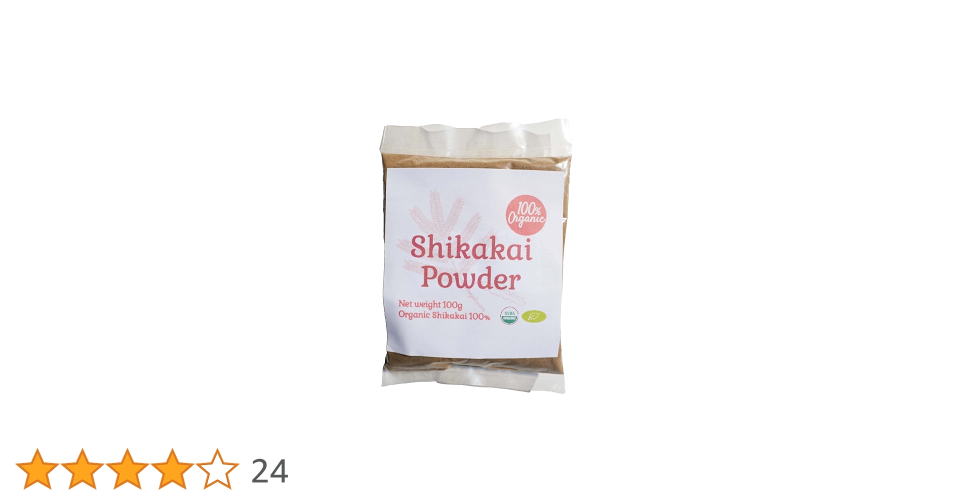 Amazon | 100%オーガニック シカカイパウダー/Organic Shikakai Powder