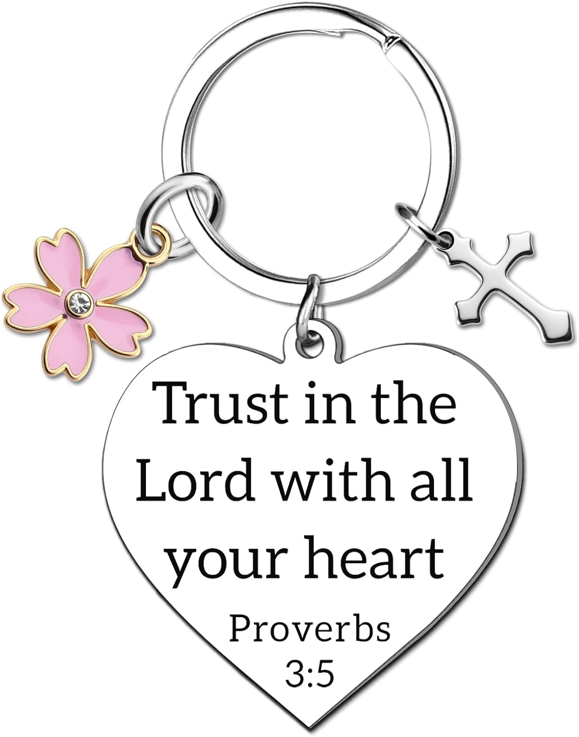 Christian Gifts for Women Bible Accessories Christian Keychain Religious Gifts for Christians Women Bible Verse Cross Keychains Faith Based Gift Christians Car Accessories