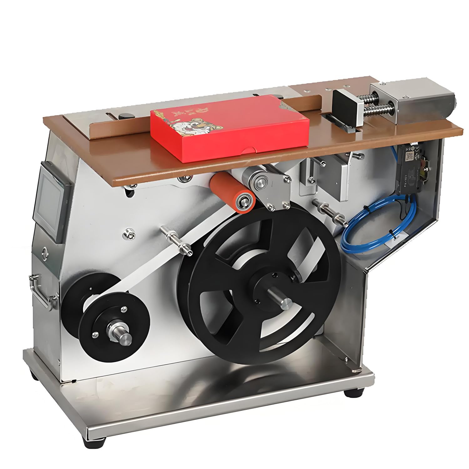 YXZQLOZ Plc Microcomputer Controlled Right Angle Labeling,Power for Efficient 90-Degree Corner Labeling on Packages