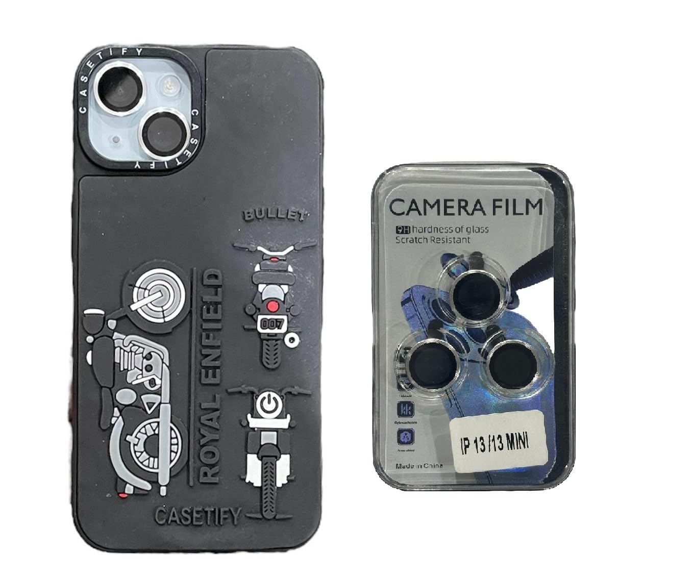 ZENITH Bullet Back Cover and Lense Cover Combo Compatible for