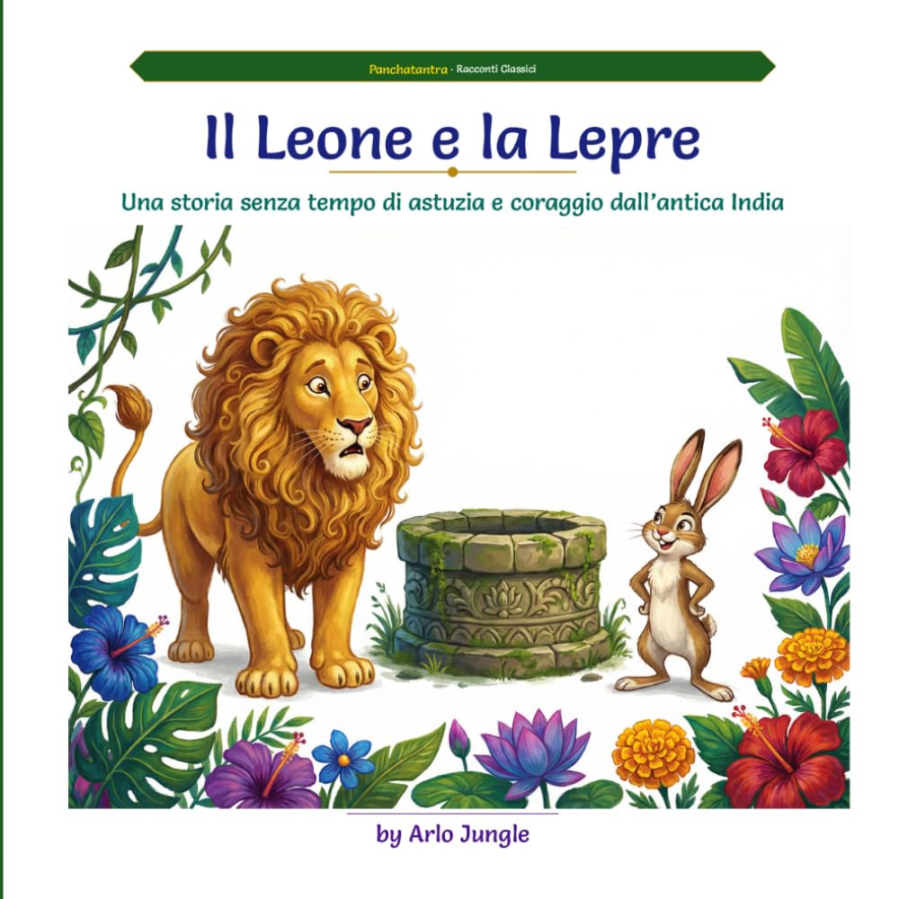 Il Leone e la Lepre: Una storia senza tempo di astuzia e coraggio dall'antica India (Panchatantra Tales: Timeless Wisdom for Modern Kids)