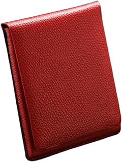 Creative Leather Cigarette Case Flip Open Cigarette Case Stylish Leather Surface Cigarette Case Can Hold 20 Cigarettes Regular Size Desktop