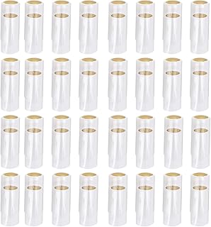 Ciieeo 100pcs Heat Shrink Capsules, Wine Bottle Shrink Caps Wine Shrink Wraps Red Wine Bottle Capsules Wine Bottle Tops Co...