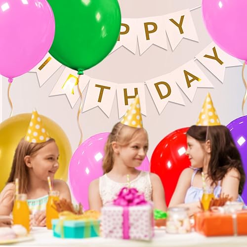 Miniatura 4 de 32 globos grandes de color rosa de 18 pulgadas, globos redondos de látex grandes para decoración de cumpleaños y bodas (rosa)