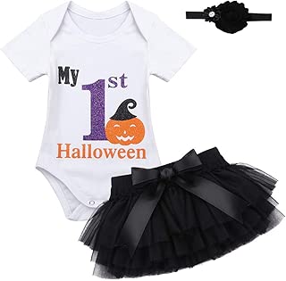 Alvivi Bebe Filles Naissance Anniversaire Robe Barboteuse Jupe Tutu Bandeau Costume De Photographie Deguisement Blanche Neige Princesse De Fete Ceremonie 6 18 Mois Deguisements Jeux Et Jouets