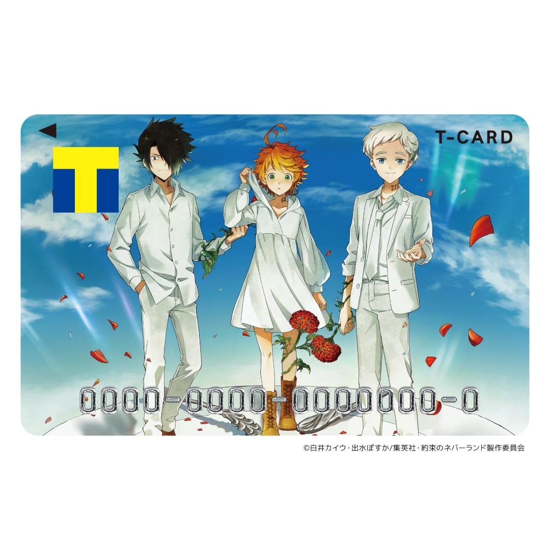 Amazon.co.jp: Tカード（約束のネバーランド）/エマ、レイ、ノーマンの