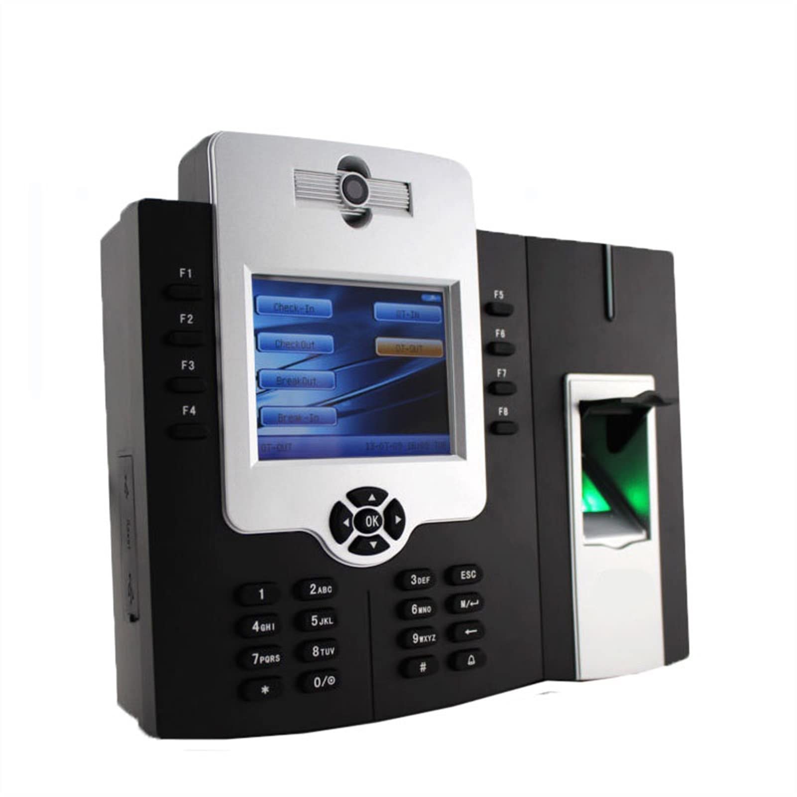 Máquina de control de asistencia para usuarios Reconocimiento biométrico de huellas dactilares Máquina de control de asistencia de empleados Sistema de control de acceso a puertas ,ICLOCK880-H-B