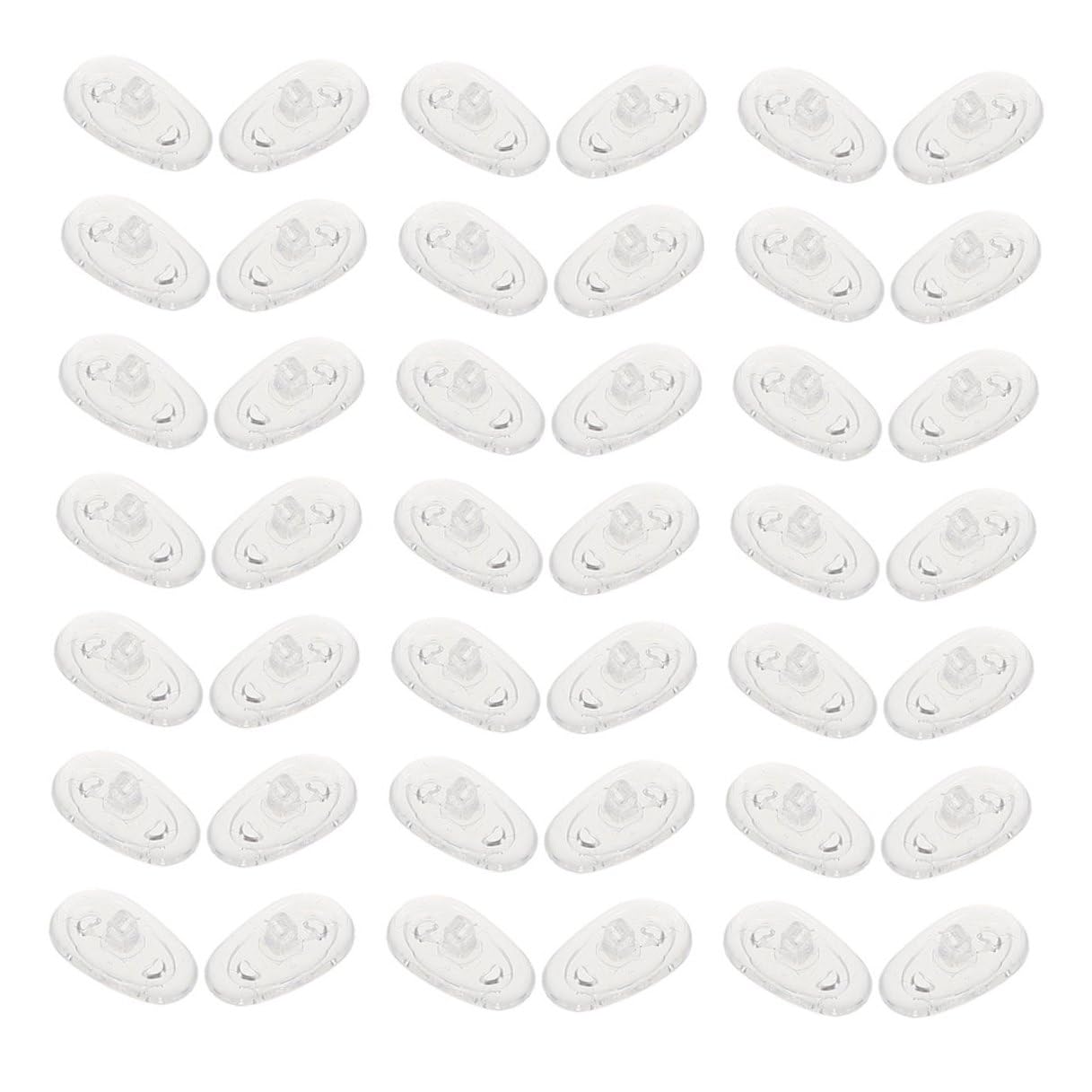 Plaquettes Nasales En Silicone Pour Lunettes – 30 Paires Antidérapantes Transparentes, Coussinets Confortables Compatibles Lunettes De Soleil Vue, Accessoires Pratiques Pour Usage Quotidien