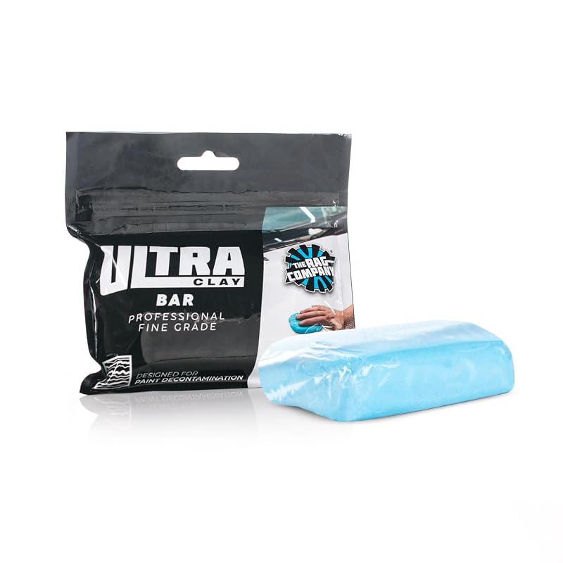 The Rag Company Ultra Clay Bar Barra de Argila Média para Descontaminação Automotiva