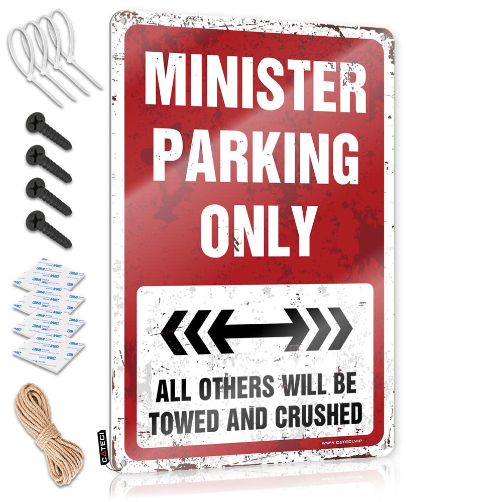 Bathroom Gifts Poster Sweet | Minister Parking Only Quality Workshop Decoration(30X40CM)