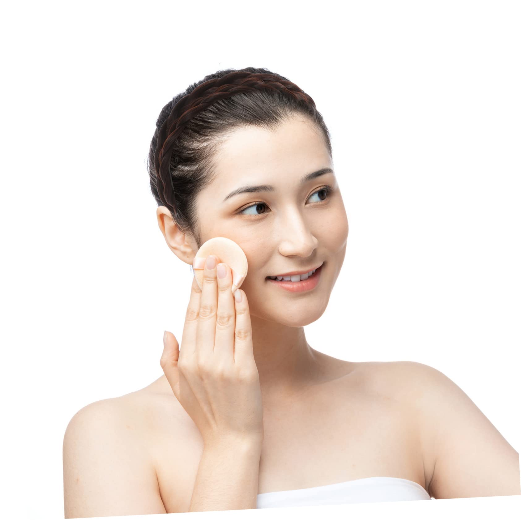 POPETPOP 5pezzi Cerchietto Intrecciato Per Donne Con Design Naturale e Leggero Accessorio Multifunzionale Per Sport Makeup e Uso Quotidiano Parrucca Finta Profondità