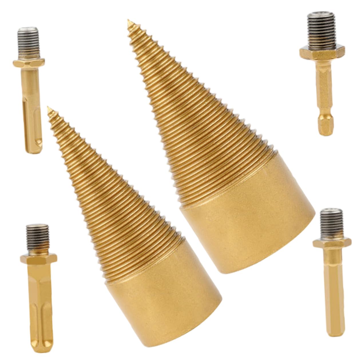 BESPORTBLE Broca Para Partir Madera Broca Divisora y Para Madera Para Carpintería Leña Dura Incluye Para Leña Caja De Plástico Segura