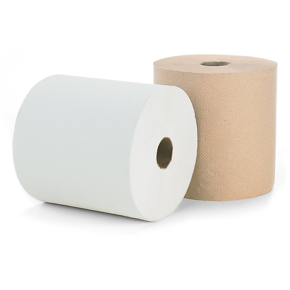 Paper Towel Rolls Recycled Paper Brown 7.6" Dia.X700