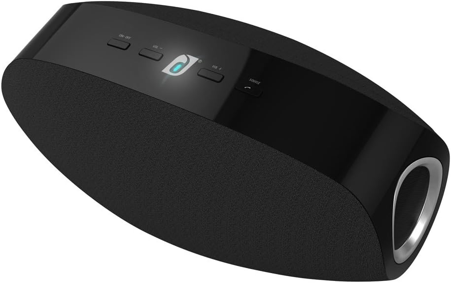 Damson Oyster Bluetooth Speaker - Black
