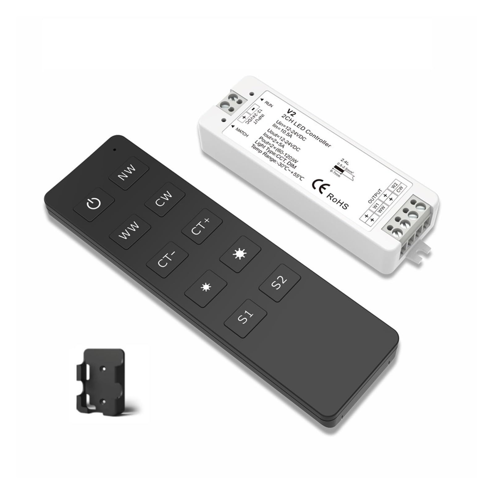 Télécommande Avec Support V2 Contrôleur LED Gradation Fini les Éclairages Éblouissants - 4