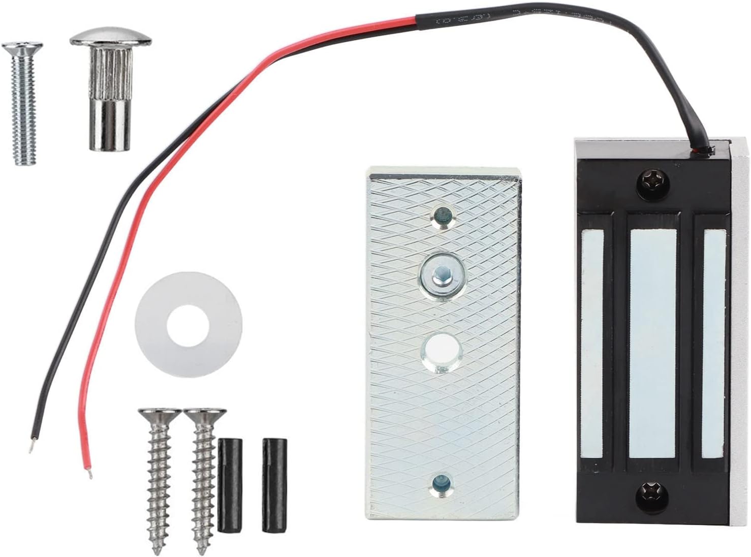 DC24V Mini Electromagnetic Lock Electronic Magnetic Door Lock 60KG Power On Lock