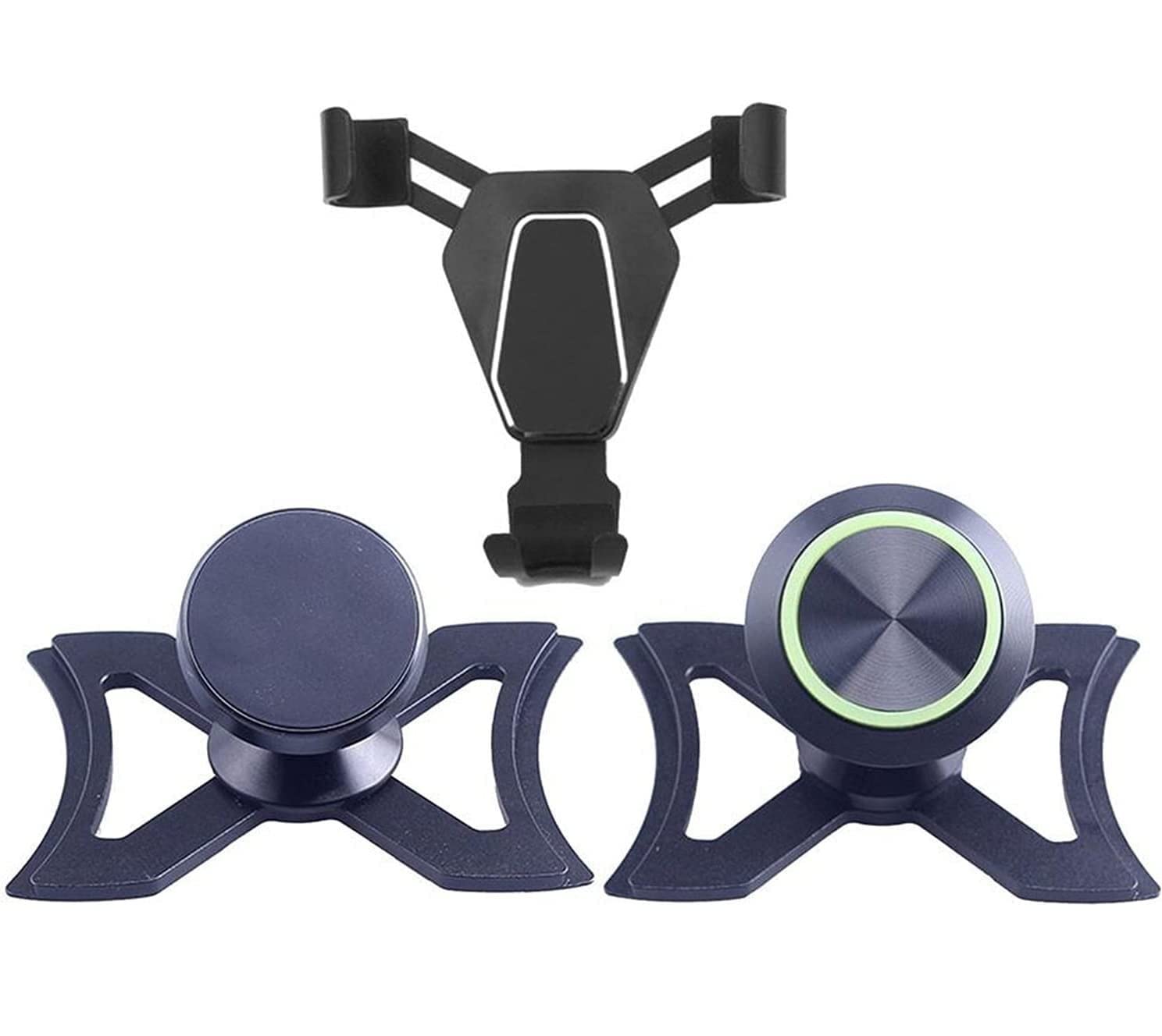 Supporto Telefono Supporto per Telefono per Presa d'Aria per Auto Magnetico per Cellulare Girevole a 360 Gradi per Auto(B)
