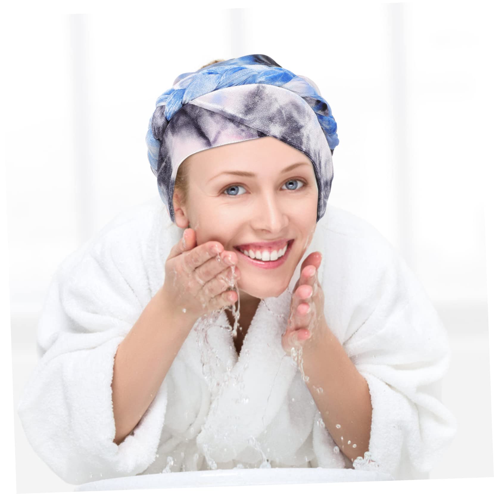 DOITOOL Juego De 4 Toallas Absorbentes para Cabello Rizado para Mujeres Y Niñas.