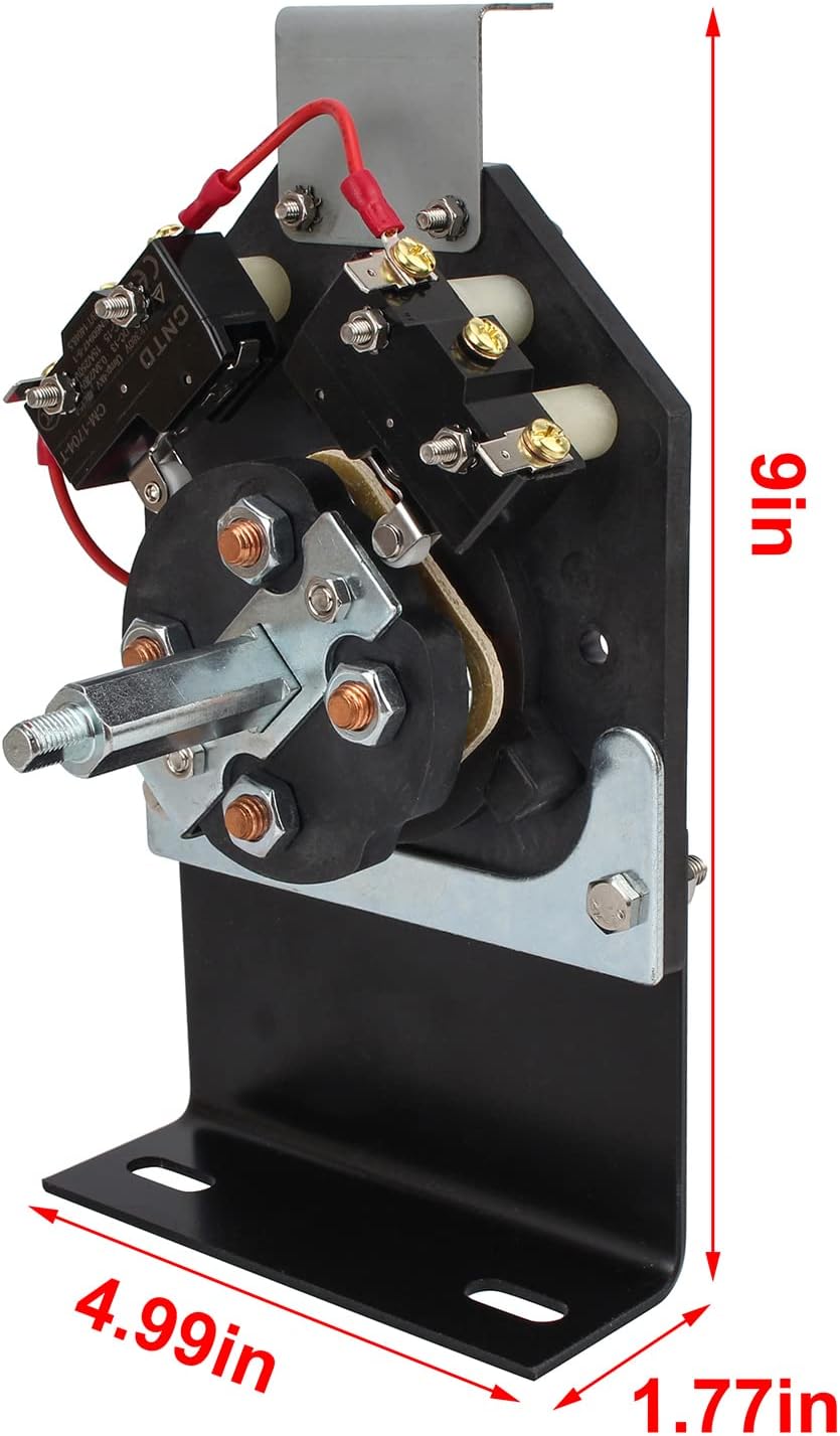 AUTOKAY 70578-G01 Heavy Duty Forward and Reverse Switch Assembly Fits for EZGO 1994 Up TXT Electric Golf Carts