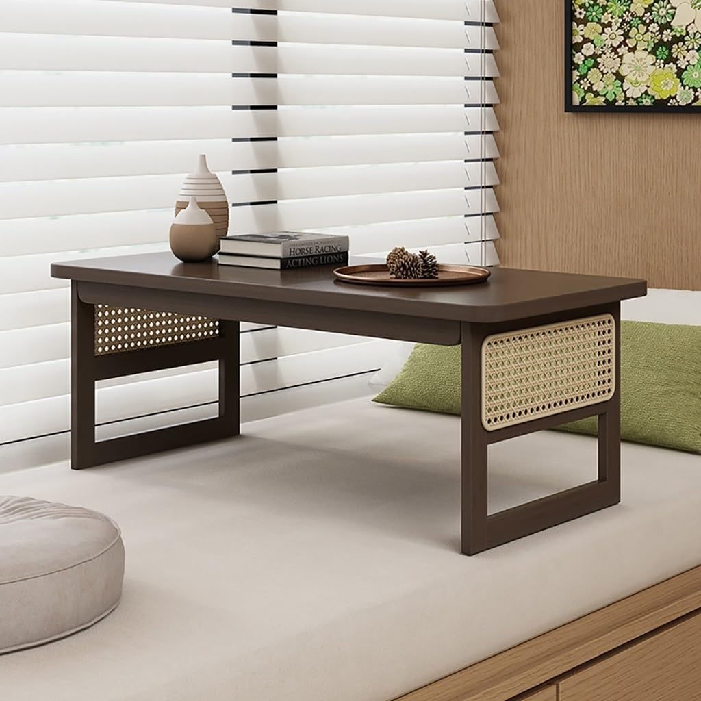 Table basse pliante japonaise pour salon zen et coin méditation