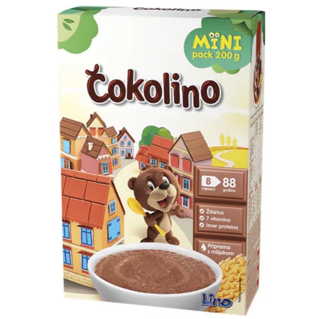 Lino Cokolino Babybrei Muesli Cornflakes Cerealien 200 gramm schachtel x 5 Schachtel