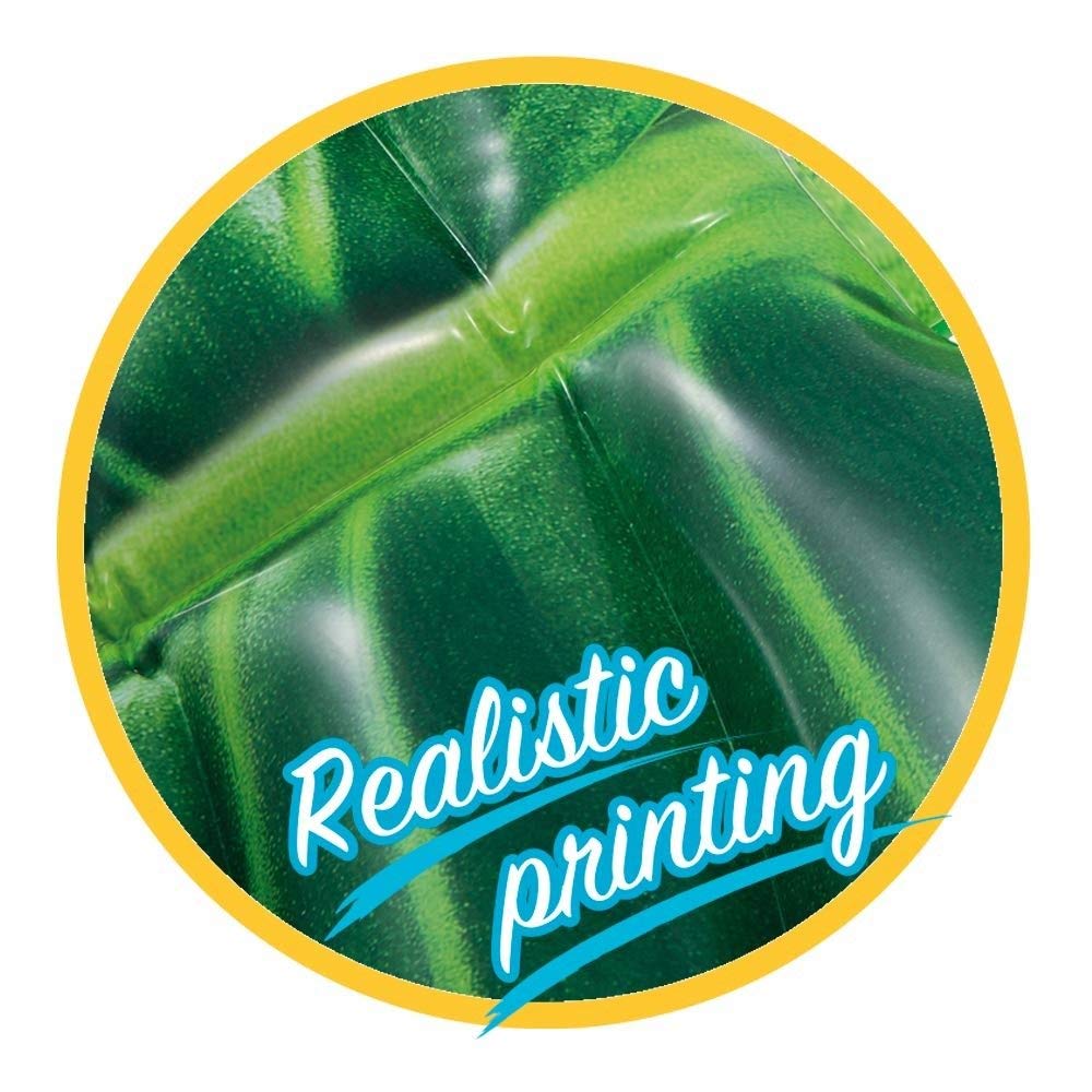 Intex Palm Leaf Mat Materac Basenowy 2,13m x 1,42m Zielony