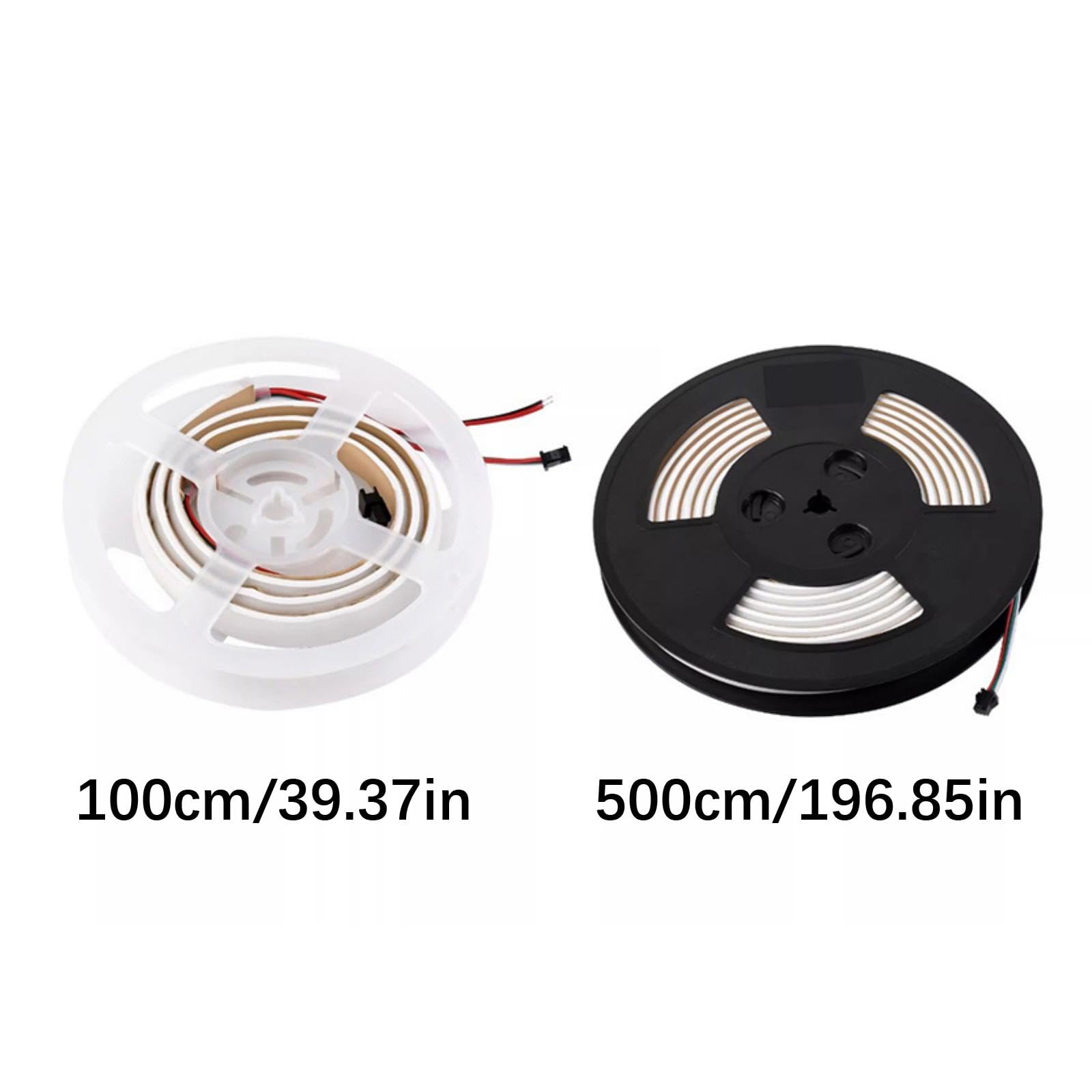 Striscia LED RGBWC, WS2812B Smart IC, 1428 LED/M, 1 m, 1 m