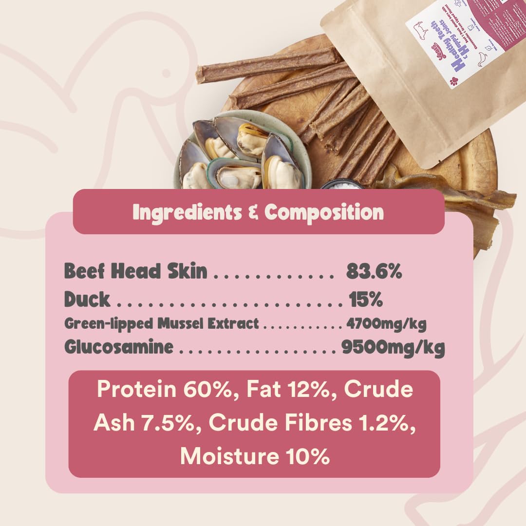 YEARS 2-in-1 Beef & Duck Natural Dog Dental Chews for Joints, 120 g (Pack of 2) - Image 3