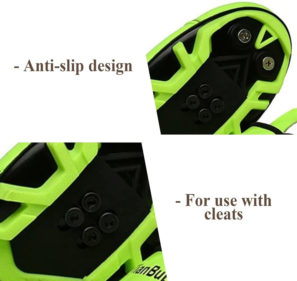 Scarpe Da Ciclismo MTB SPD Uomo E Donna – Traspiranti E Antiscivolo, Suola In Nylon, Compatibili Con Pedali SPD, Include Bulloni