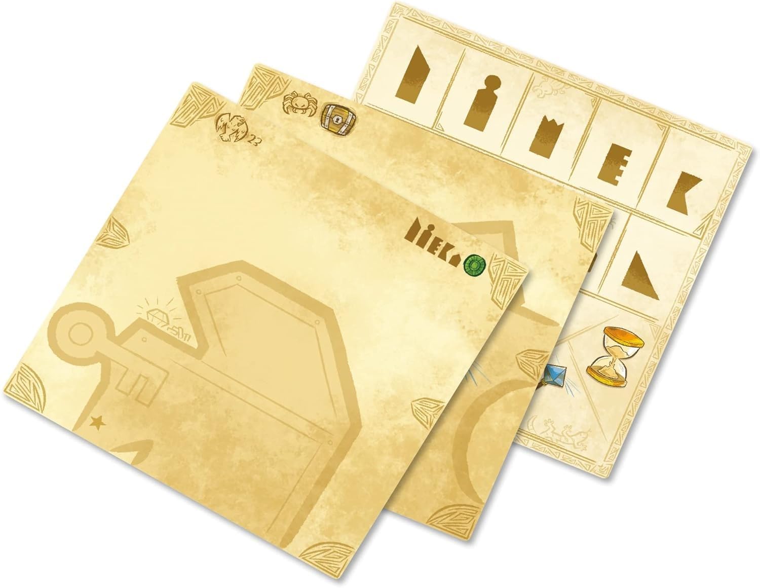 Asmodee Editions , Logiquest: Shadow Glyph , Board Game , Ages 8+ , 1 Players , 20 Minutes Playing Time Multicolor ASMLQSHA01EN