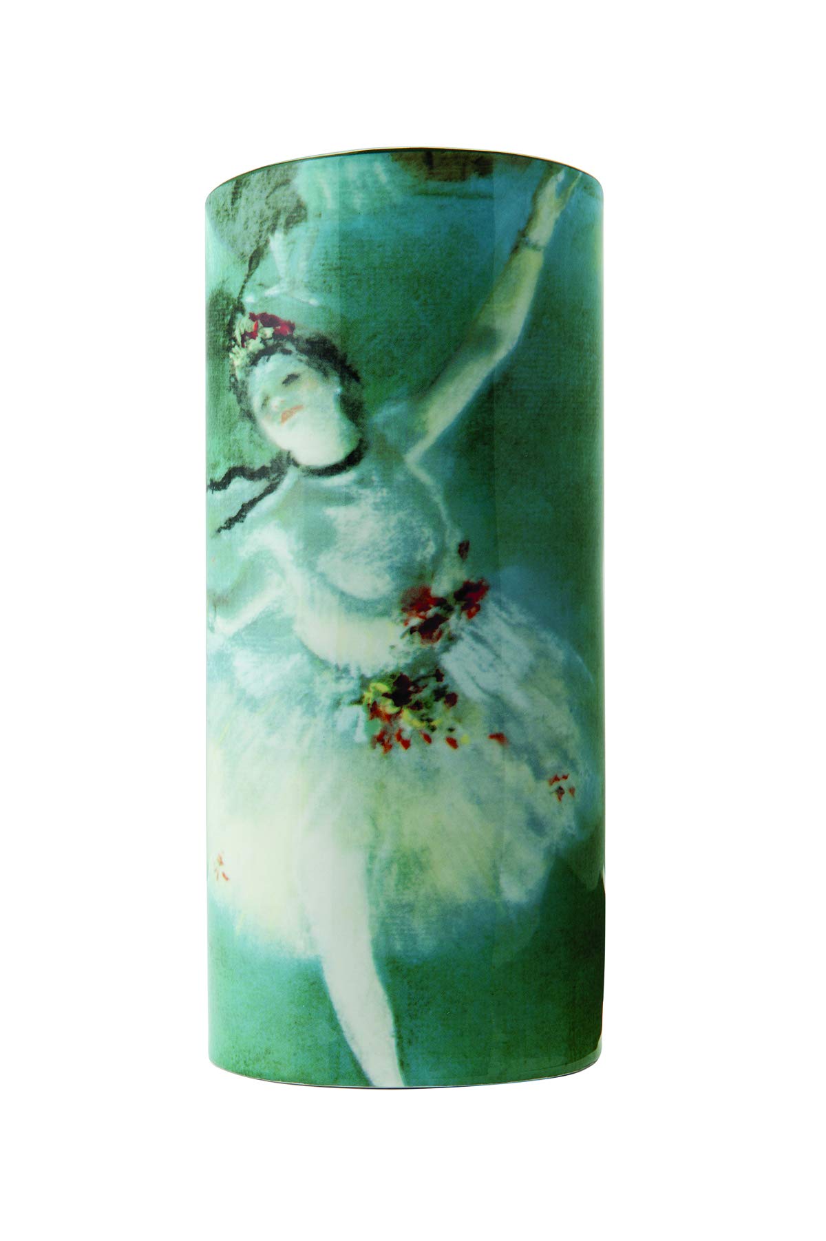 John Beswick Multi-Colour 23 X 10.5 Cm Degas Ballerina Silhouette D'art Vase,