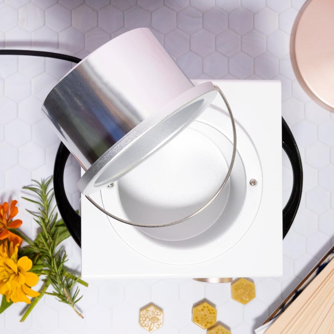 Honeycomb Wax Company Small Honey Pot - Wax Warmer for Hair Removal, 1.5 lbs, Salon Quality for Women, Professionals, and Salon Owners, Adjustable Temperature, Rose Gold - Image 7