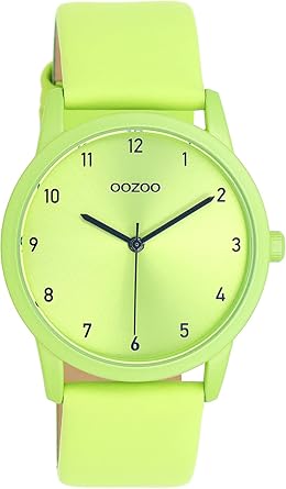Horloge Dames Oozoo Timepieces Dameshorloge Pols Met Leren