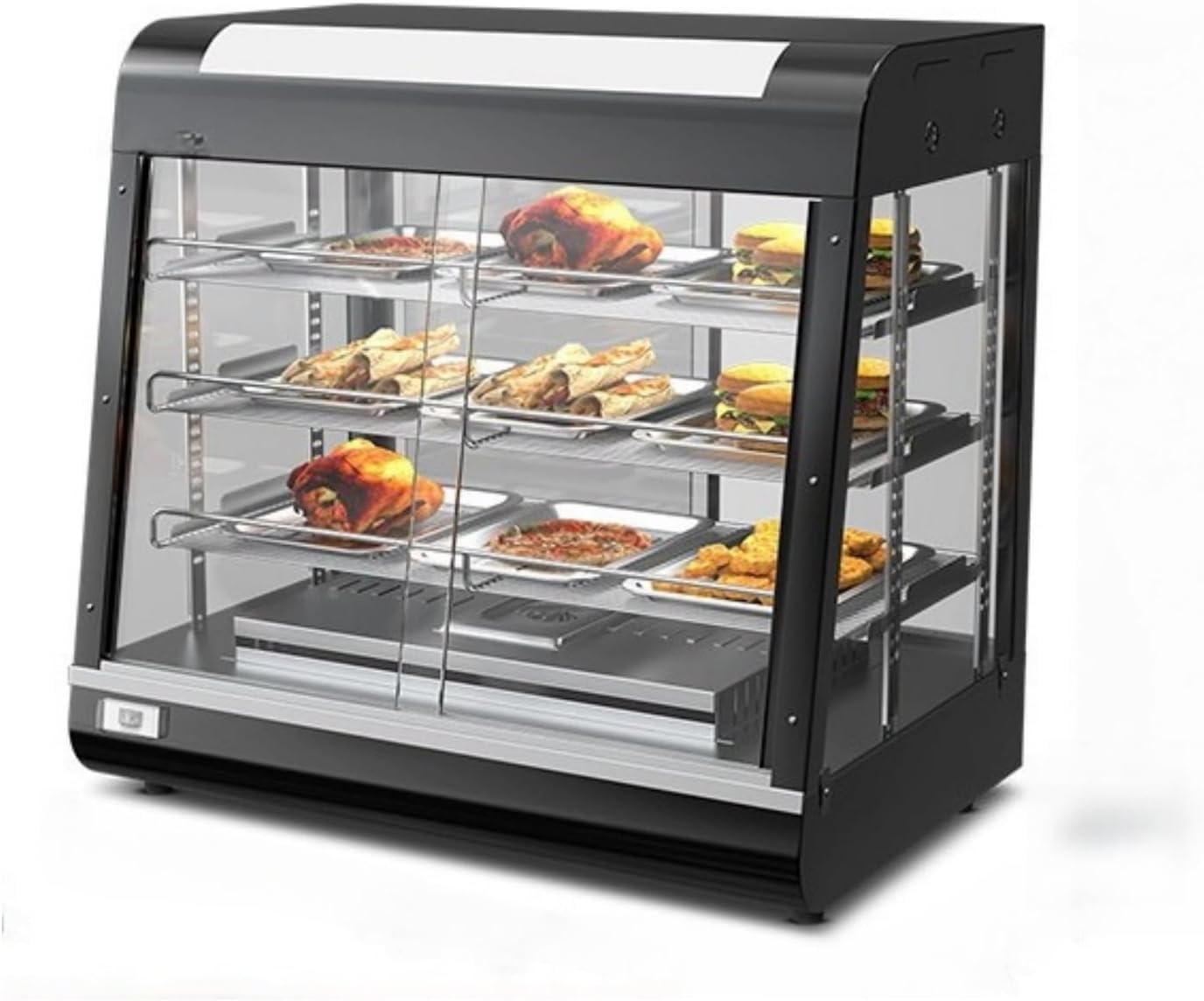 訳あり品 ホットショーケース 業務用30~85℃保温 電気 フードケース 温