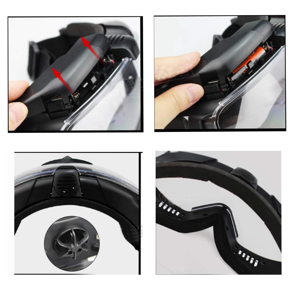 Occhiali Softair Paintball Ventilatore Tattico Versione Cooler Regolatore Occhiali protettivi per la Caccia Snowboard Sci Bike
