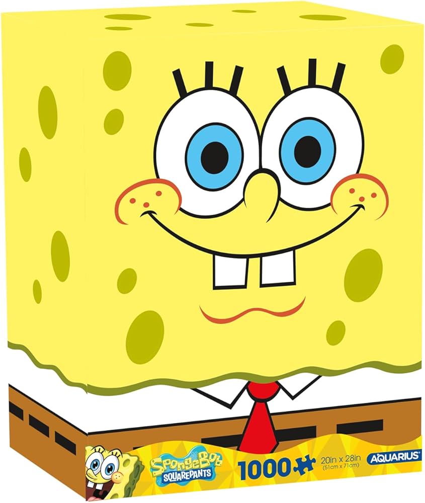 Amazon.com: AQUARIUS Spongebob 25th Anniversary 1000pc Premium