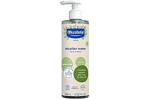 No-Rinse Mustela Organic Micellar Cleansing Water