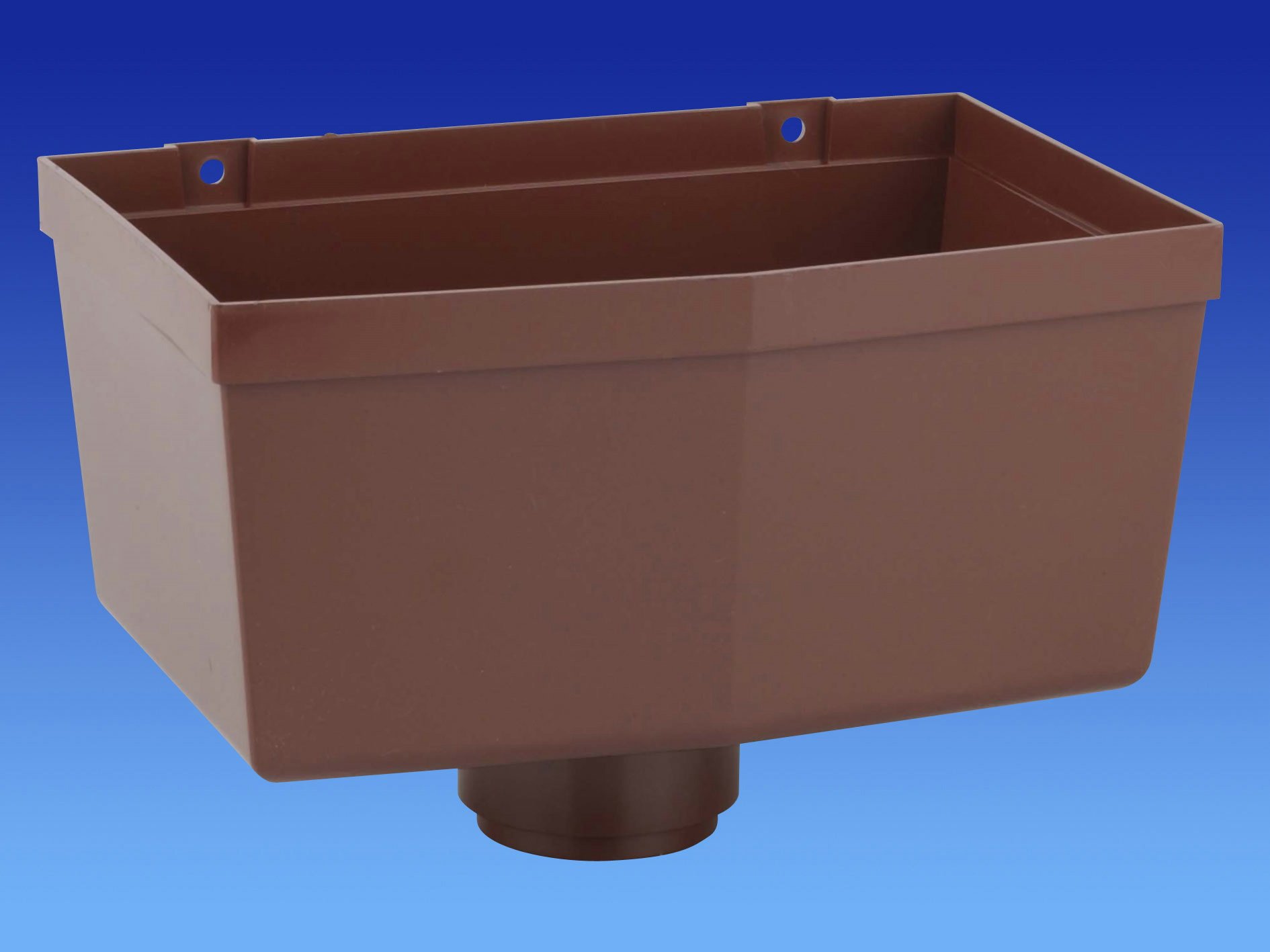 Tête de coupe Wavin Osma Hopper Marron 0t332 N pour évacuation eau pluie