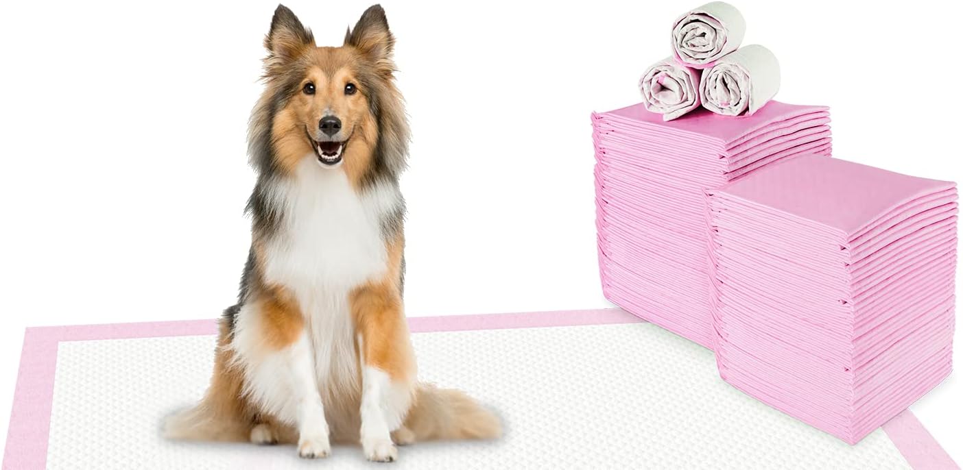 RCruningEU Large Puppy Training Pads, 90 x 60cm LeakProof Thickening Dog Pads, Disposable